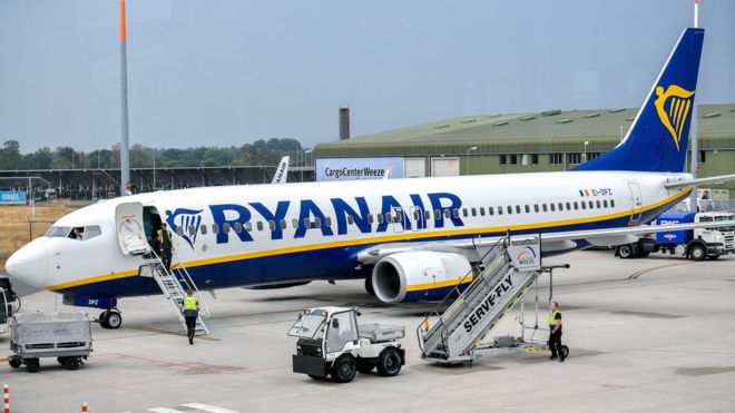 Ryanair анонсувала літній 2020 розклад рейсів до України та полетить до Херсона